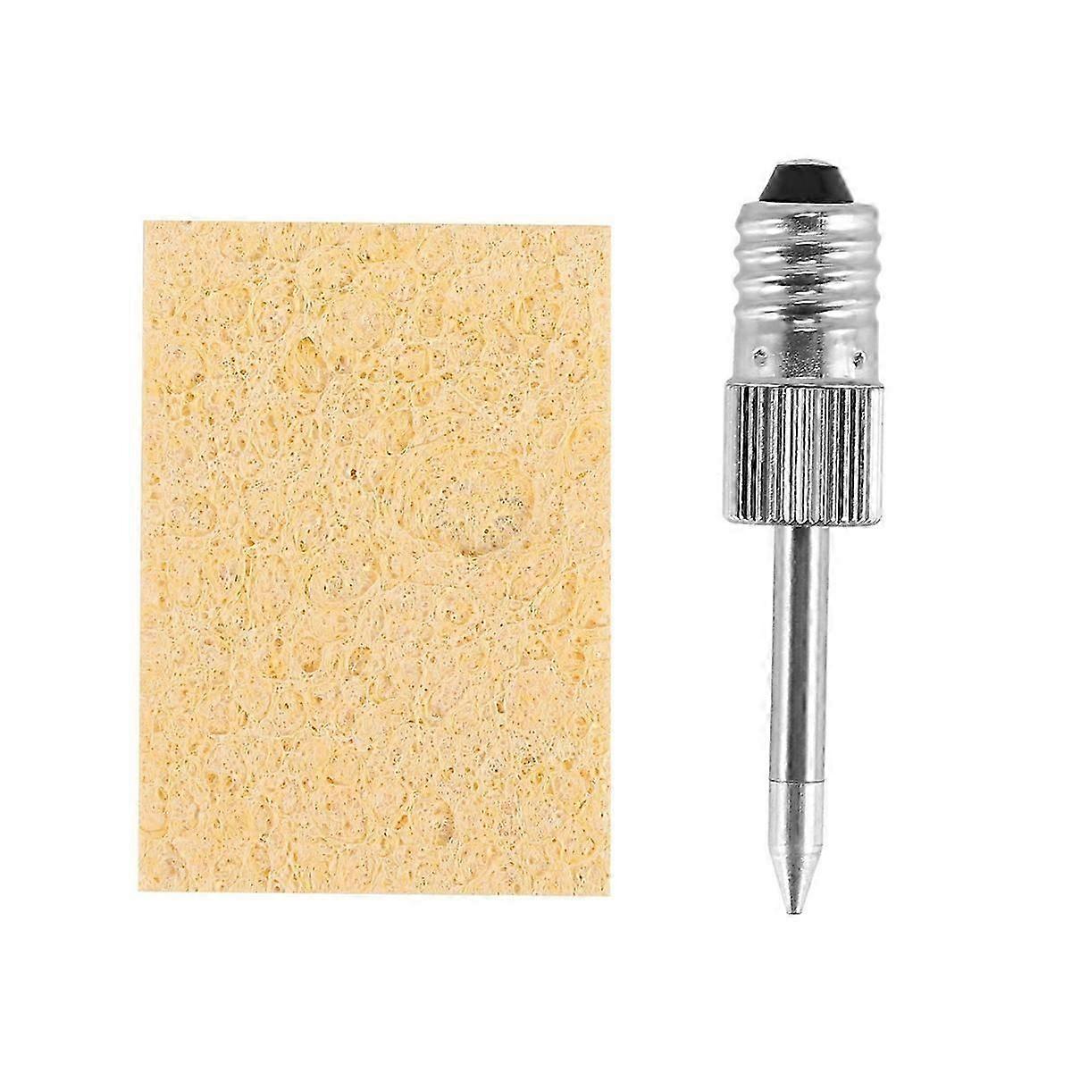 USB Soldering E10 Interface Battery Soldering Iron Head (Pointed)
