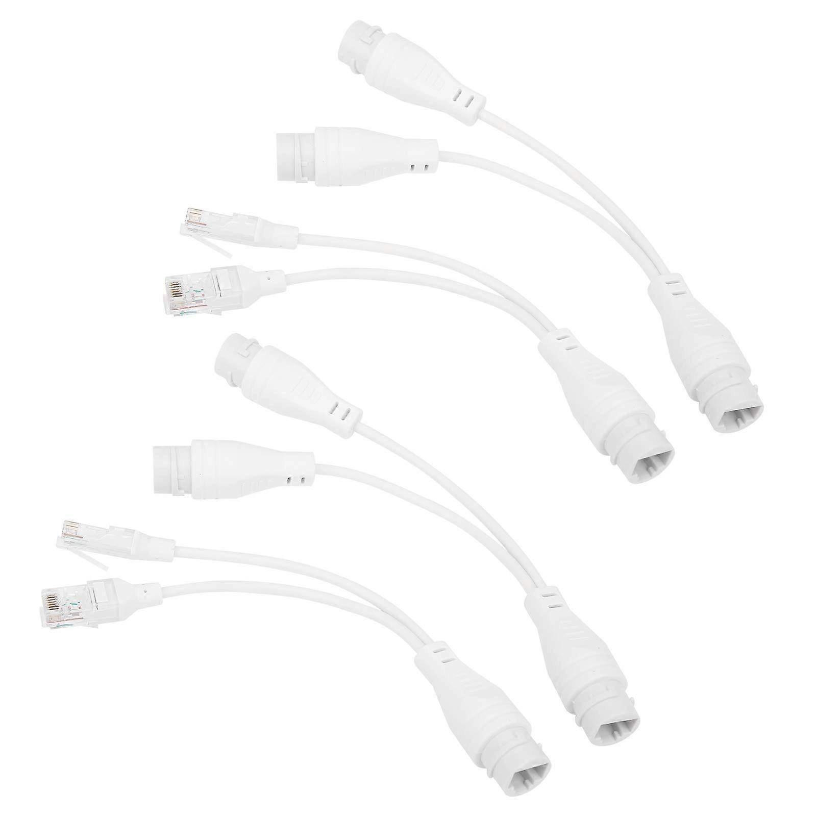 Dual Camera POE Splitter 1 to 2 POE Adapter Cable for CCTV Security Cameras Stable Data Transmission