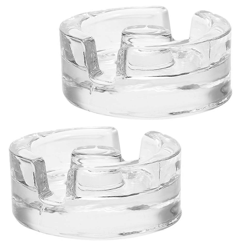 Portable Fermentation Weight Glass for Mason Jar Pickle Bottle 2Pcs