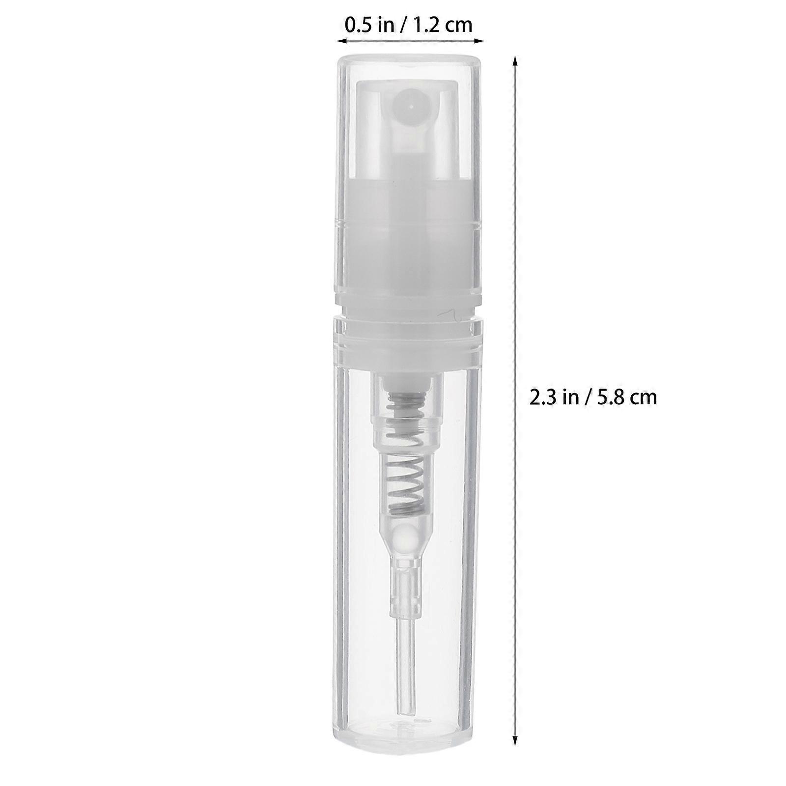 Parfymsprayflaskor Plastbehållare för förvaring 30 st 2 ml flaskor