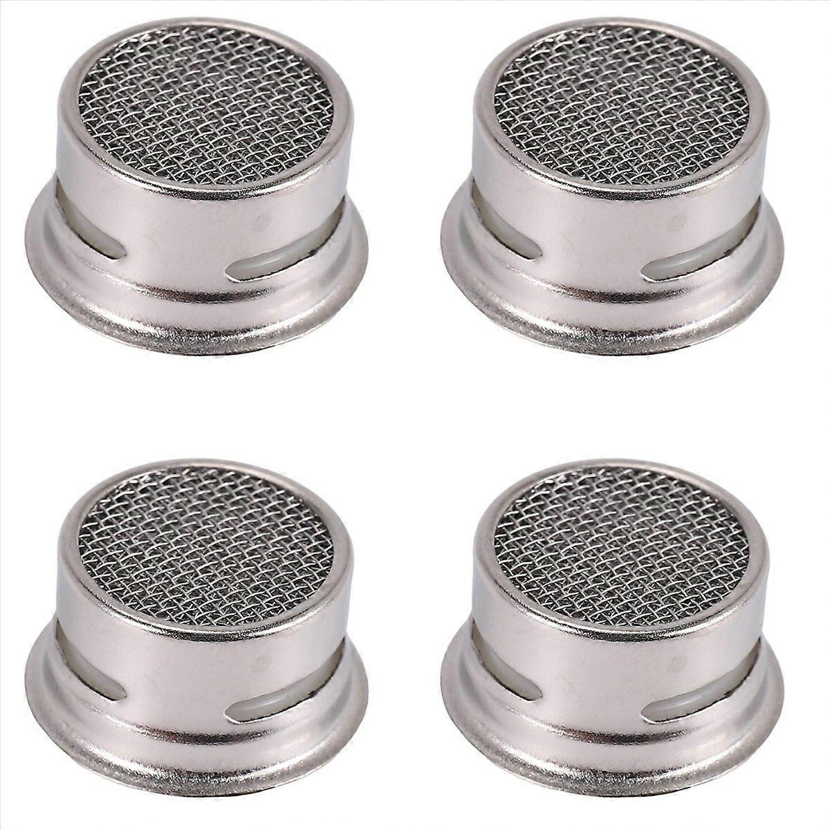 4X Kitchen/Bathroom Faucet Sprayer Strainer Tap Filter---White and Silver