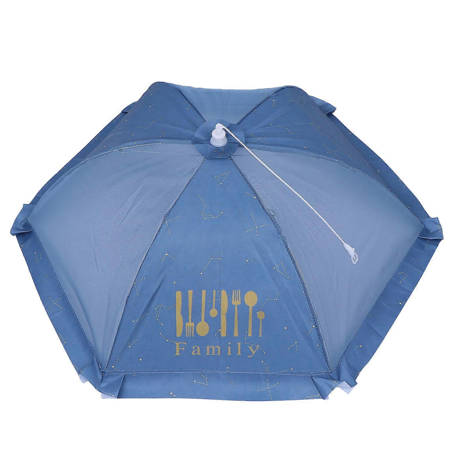 Table Protector Cover Dining Table Use Insect-Proof Polyester Steel Keeps Food Fresh 1Pc