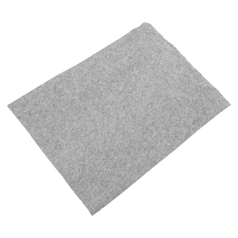 4Pcs Felt Desk Pad for Calligraphy Absorbing Grey