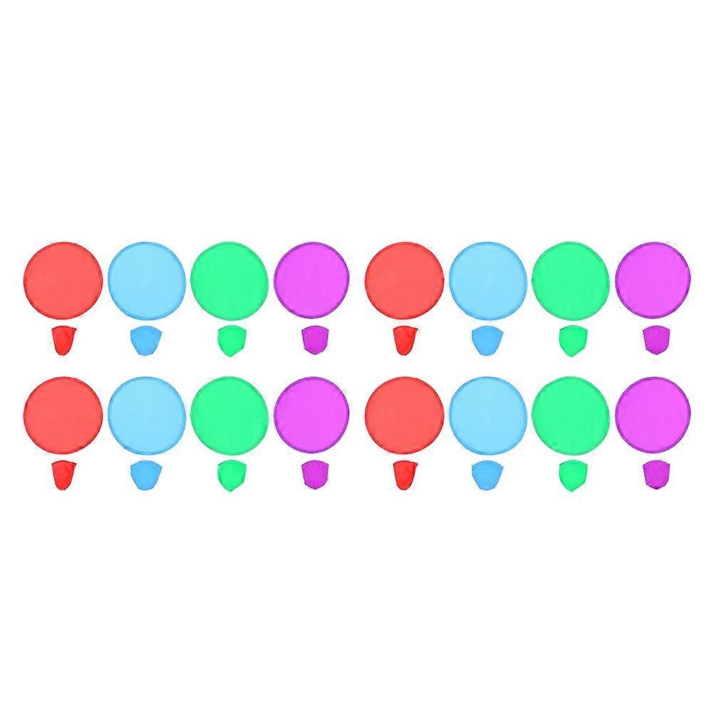 16Pcs Outdoor Folding Flying Disc in Assorted Color for Cooling