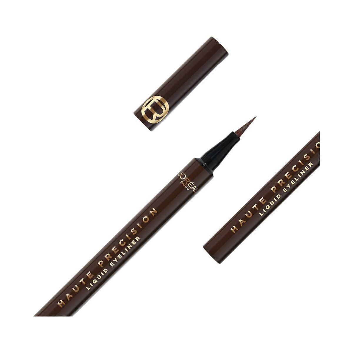 Eyeliner L'Oreal Make Up HAUTE PRECISION Black (1 Unit)