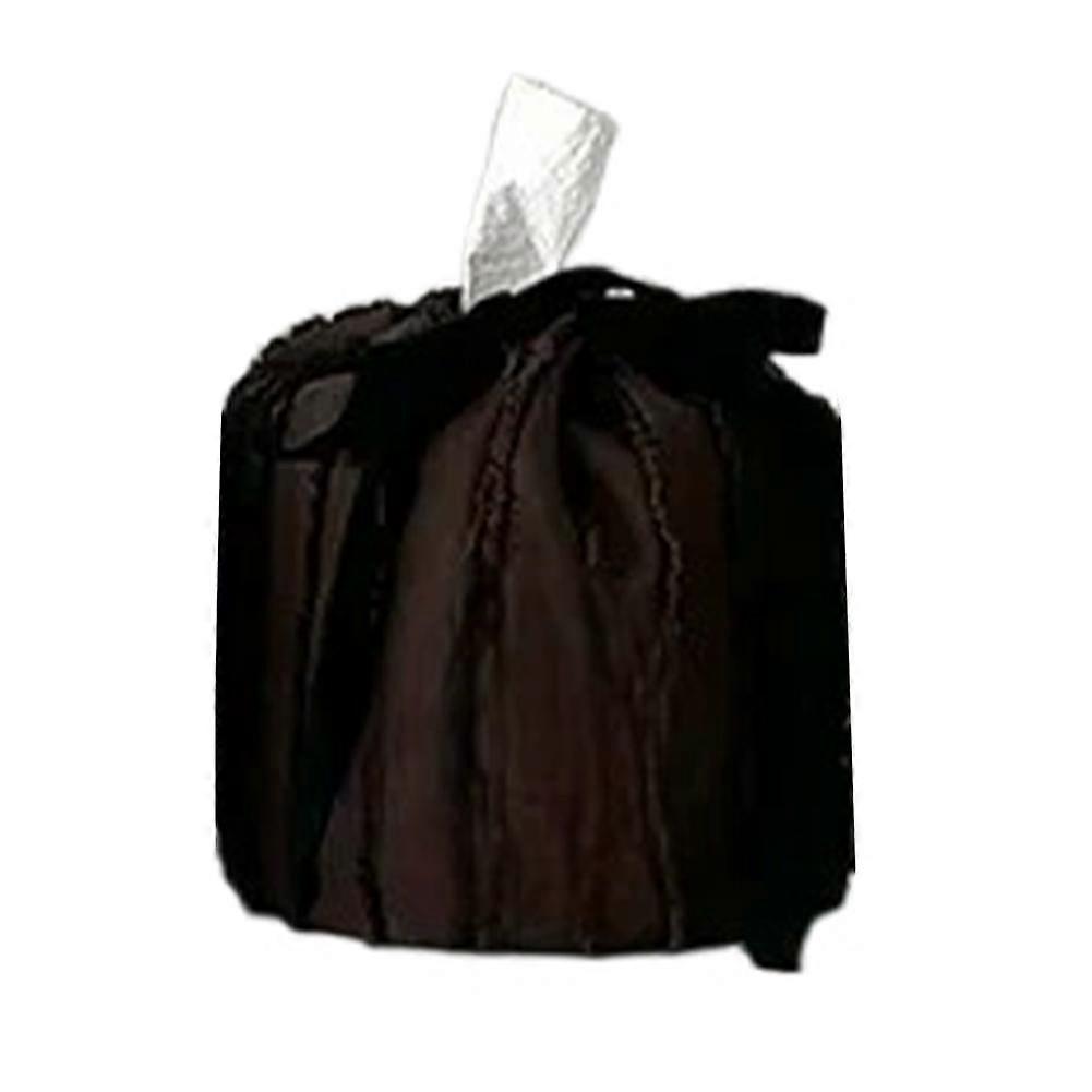 Polyester Tissue Box Cover Small Round/Large Rectangular Decor Home X9R1