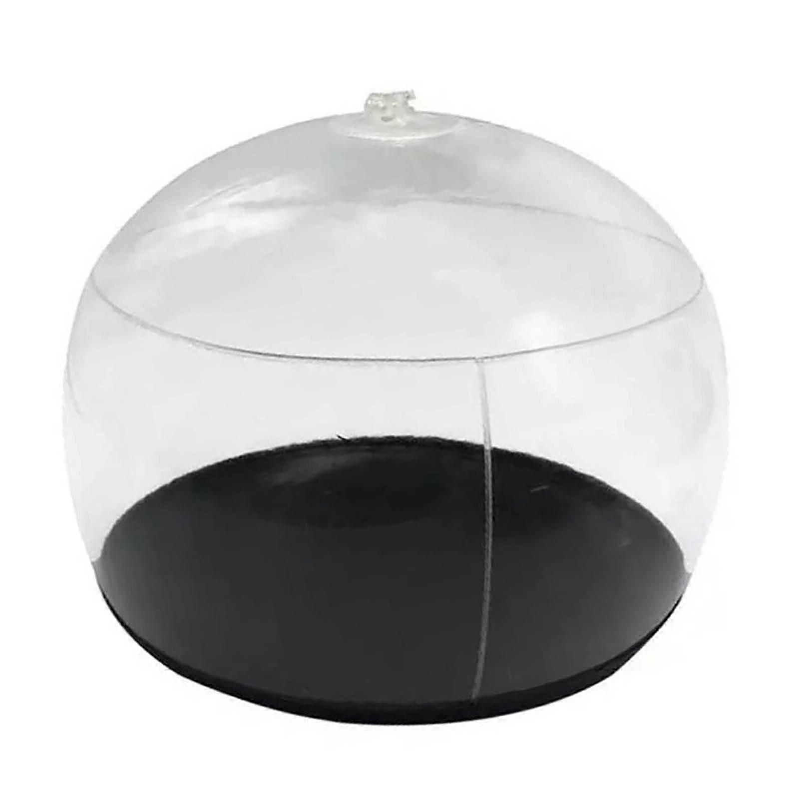 Inflatable Hat Display Stand with Adjustable Dome Design, Clear Tabletop Rack for Versatile Hat Presentation