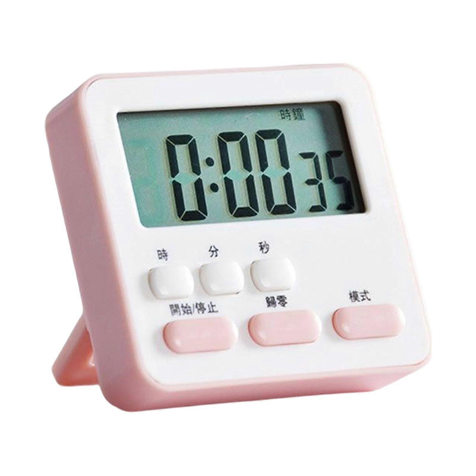 Digital Timer Alarm Function Time Management with Flashing Light Student Self-discipline Count Up Countdown Study Timer for Beauty Salon