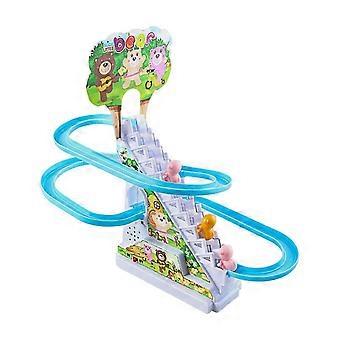 Roller Coaster Toy DIY Automatic Race Track Toy for Toddlers Boys Girls Gift three bears