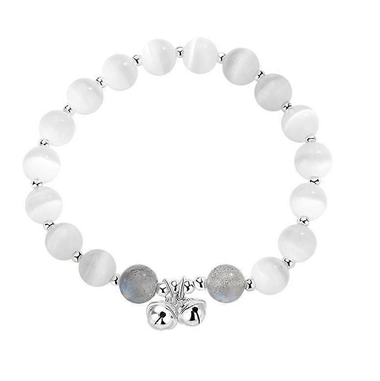 (silver)opal Bell Bracelet