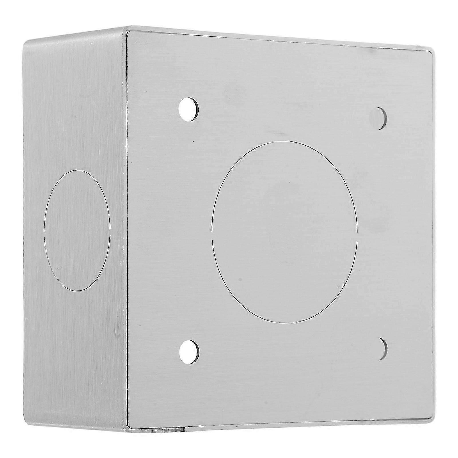 Multifunctional Outlet Panel Stainless Steel for Surface Mount Box