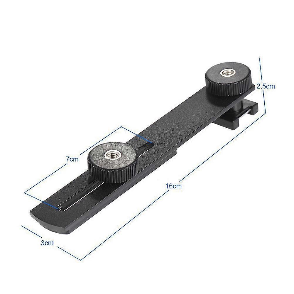 Cellphone Stand Dual Camera Bracket Mount Dual Tripod Mount Dual Camera Bracket Dual Camera Light Bracket