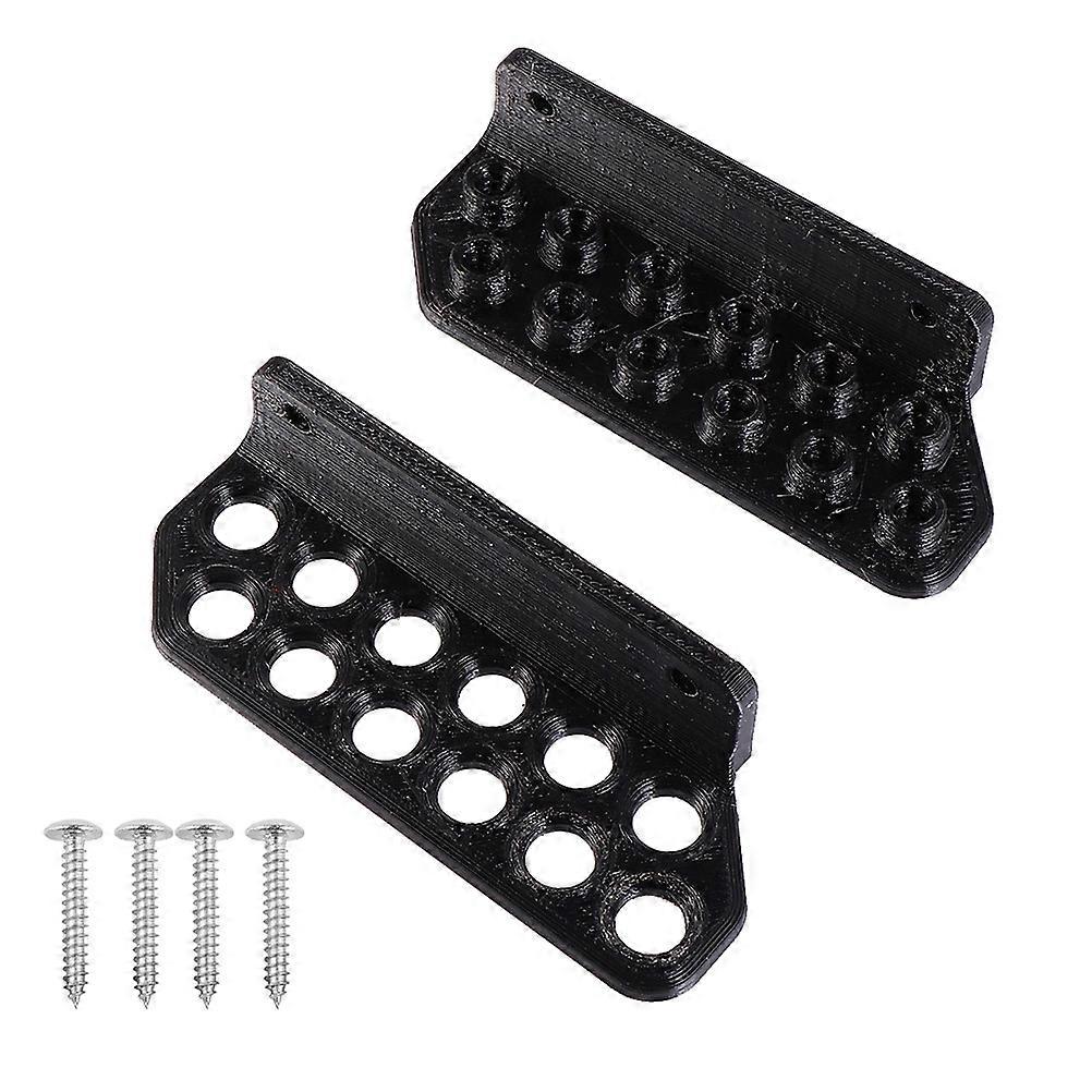 Arrow Storage Rack Wall-Mounted Arrow Rack for Storage Use 1Set Black