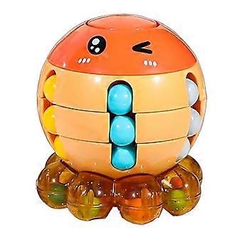 Octopus Cube Fidget-leksak – Smidig rotation – för stresslindring och intelligens