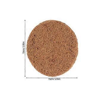 10 stks Nesting Pads Vogel Nesting Materialen Kokosvezel Substraat Bloempot Ronde Matten Eieren Mat