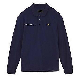 Lyle & Scott Herre Poloshirt med Ordinate Print