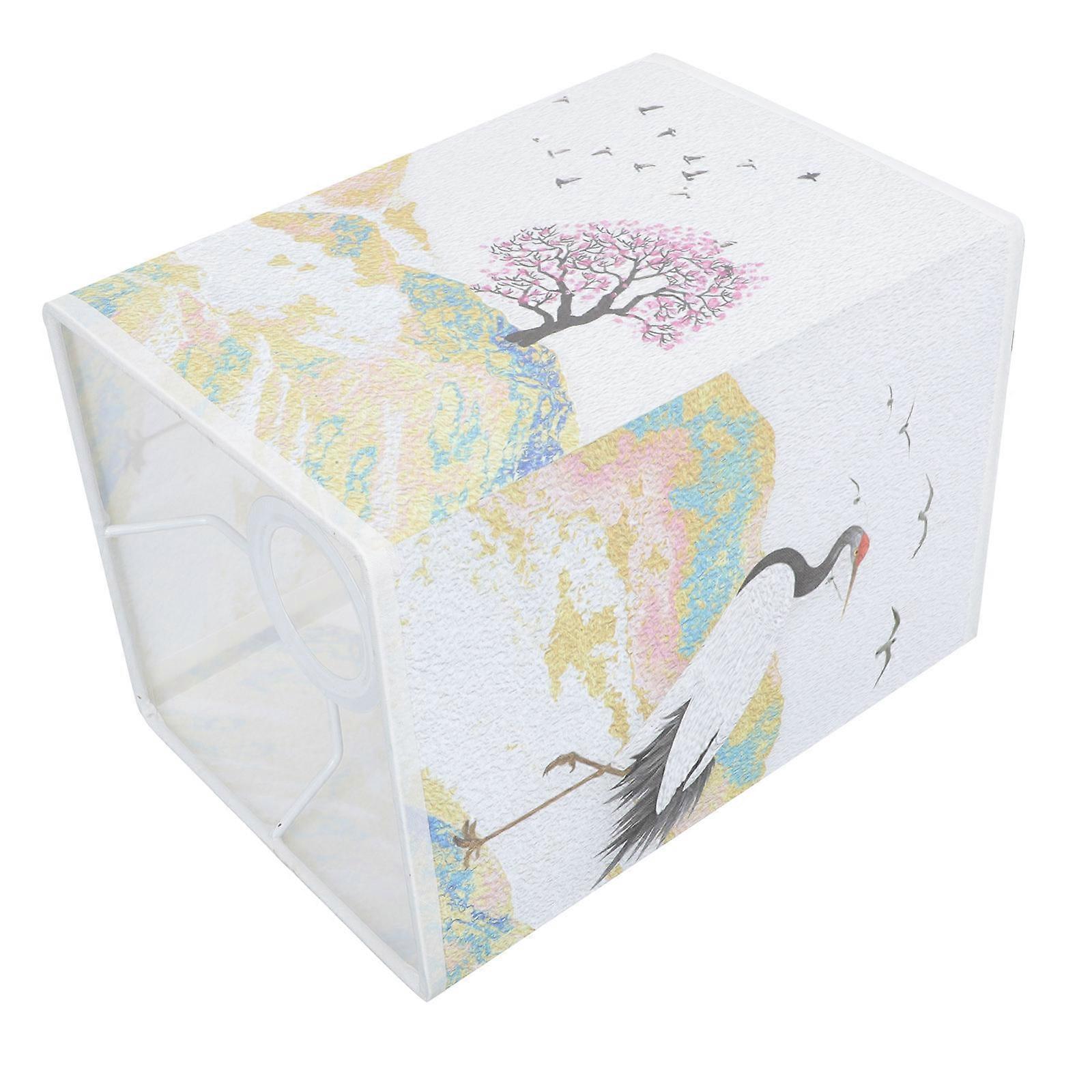 Chic Chinese Pattern Four-Square Lamp Shade for Decor