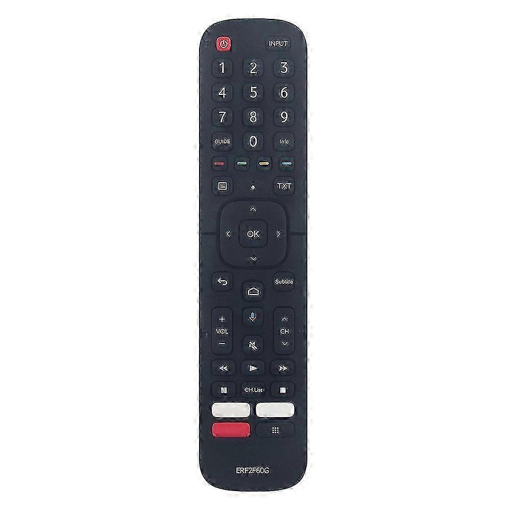 ERF2F60G Replace Remote Control for Hisense Smart Android TV 9.0 Pie 32A56E 40A56E(Without Voice Function)