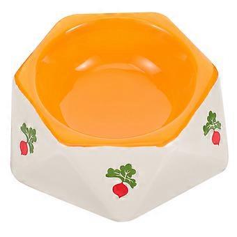 Ceramic Hamster Food Bowl for Feeding Pets with Assorted Color