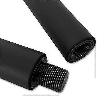 Detachable Resistance Bands Bar 42 Inches Chest Weighted Workout Bar Stick Max Load 800Lb compatible with Gym, Fitness, Home
