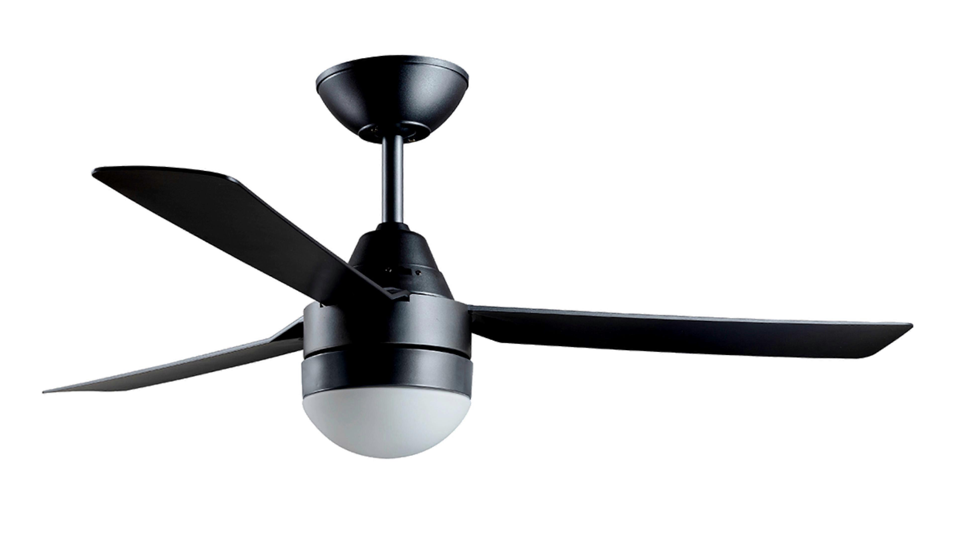 Ceiling fan Megara Bronze with light and remote