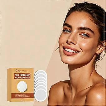 1/2/3PCSNatural Sunless Glow Microneedle Tanning Patches, striped-free, fast-absorbing self-tanning patches for face and body, lightweight and comfort