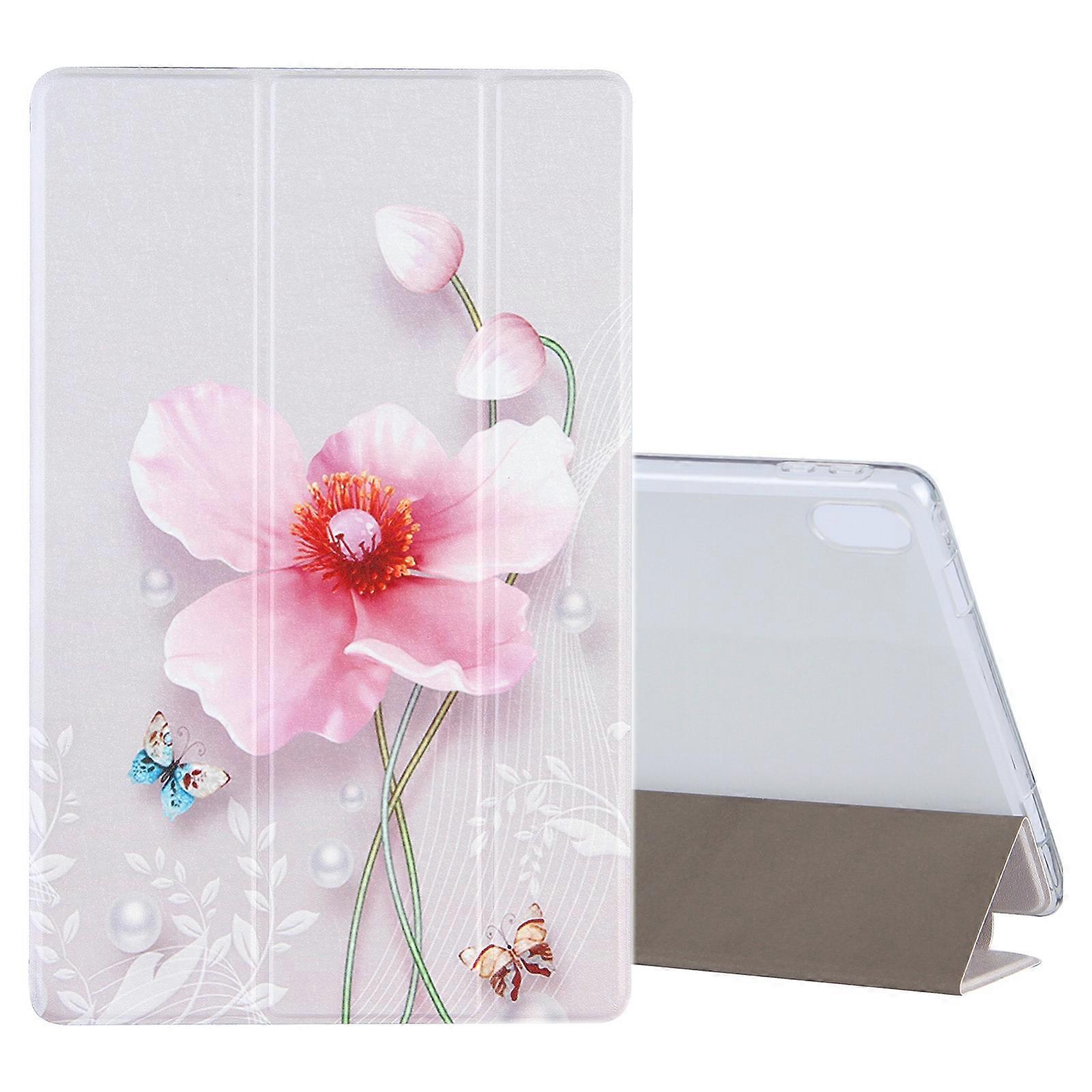 For Lenovo Tab P11 11.0 TB-J606F 3folt Wake Up Smart Cover Case Design 2