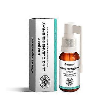Spray nettoyant puissant pour les poumons Googeer, brume purifiante aux herbes, santé respiratoire et détoxification pulmonaire