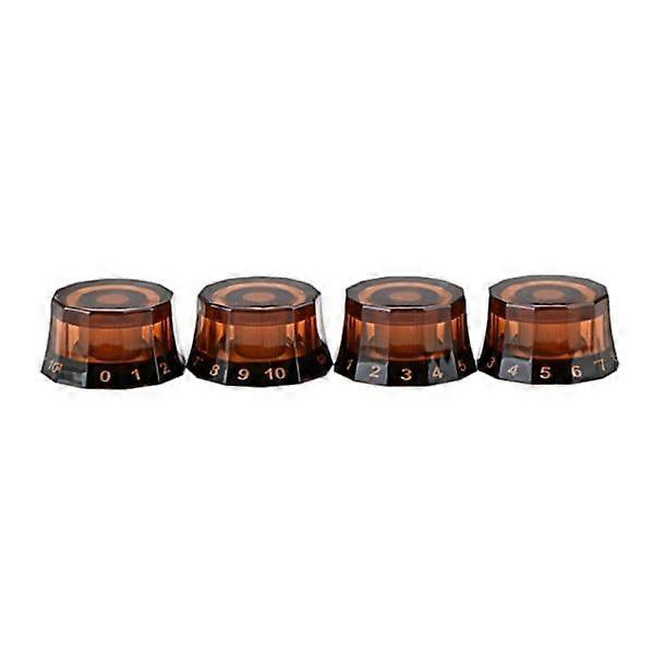 Piece Electric Guitar Top Hat Knobs Speed Volume Tone AMP Effect Pedal Control Knobs Guitar Potentiometer Control Knobs