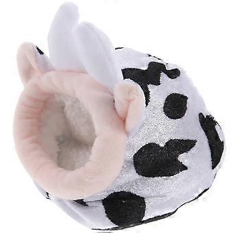 Hamsterbo i bomull, bedårande hamsterbädd, gömställe för marsvin, varmt hamsterbo