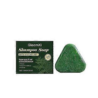 Usman Juniper Leaf Shampoo Bar - Gently Cleanses Scalp, Nourishes & Moisturizes Hair for Volume & Shine - Daily Hair Care