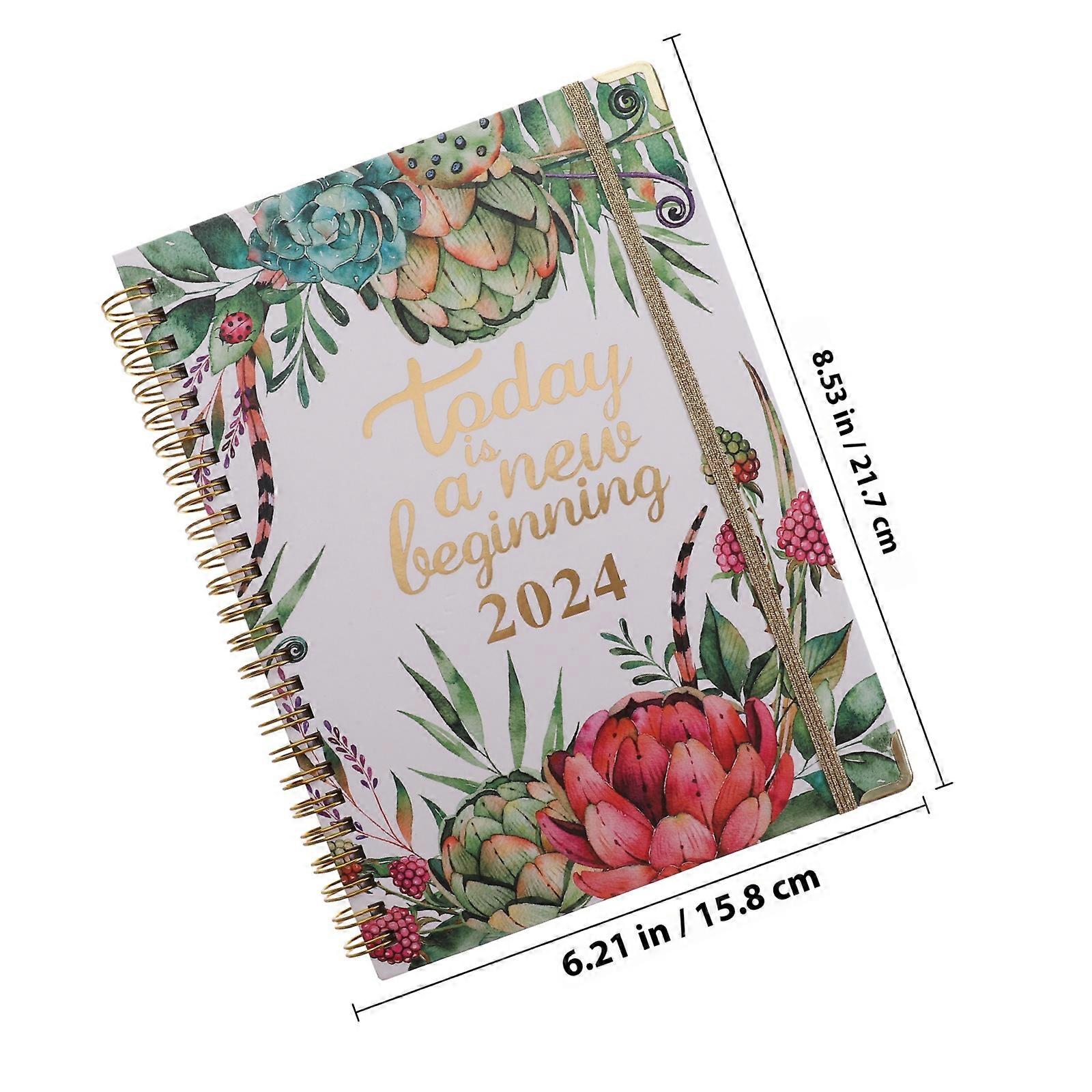 Efficient Planner Date Planner for Writing Study Plan Pad to Do List Notepad 2024