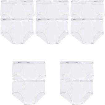 10 Pack Bonds Comfort Briefs Cotton Classic Underwear Undies White Mvmf2a Bulk