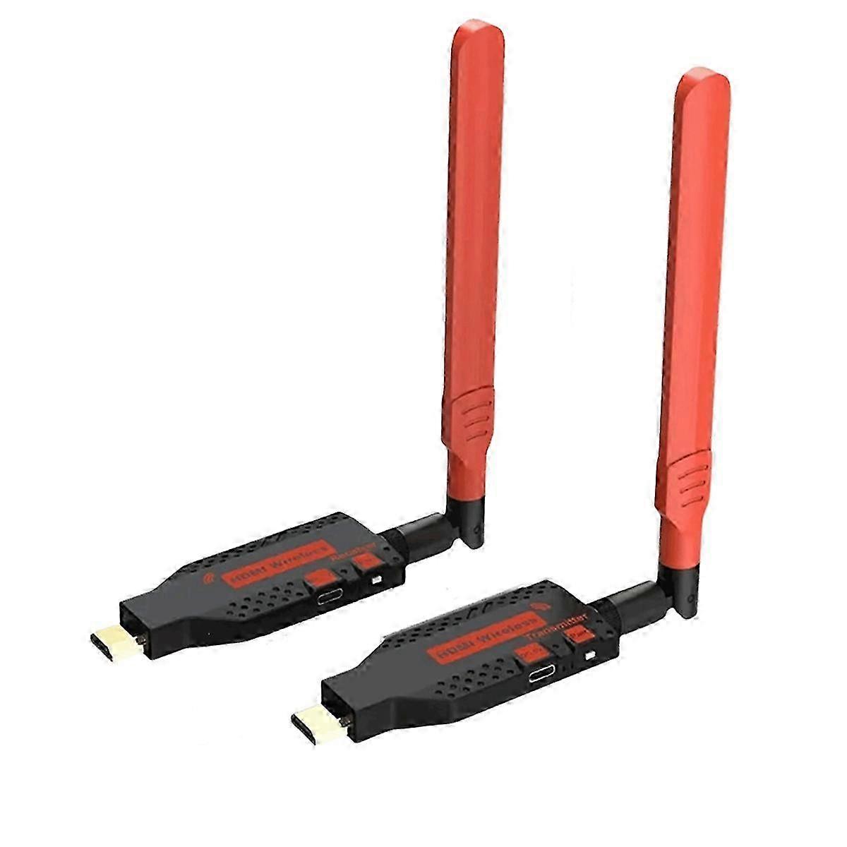 150M Wireless -Compatible mitter Receiver Display Dongle Wireless Extender Adapter compatible with PC Lapto