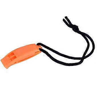 Sifflet de survie puissant pour la plonge, la randonne et le camping (orange)