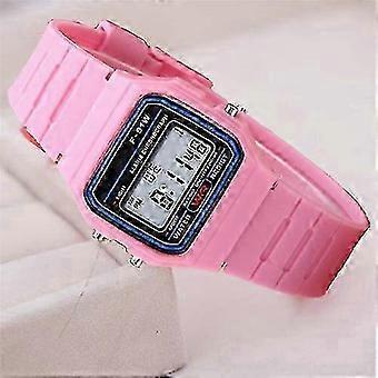 Waterproof LED Light Digital Sports Watch - Stopwatch, Regular Timing, Lightweight Build & Multi-functional Night Light Alarm