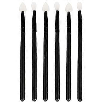 6Pcs Silicone Eyeshadow and Lip Makeup Brush Set for Daily Use