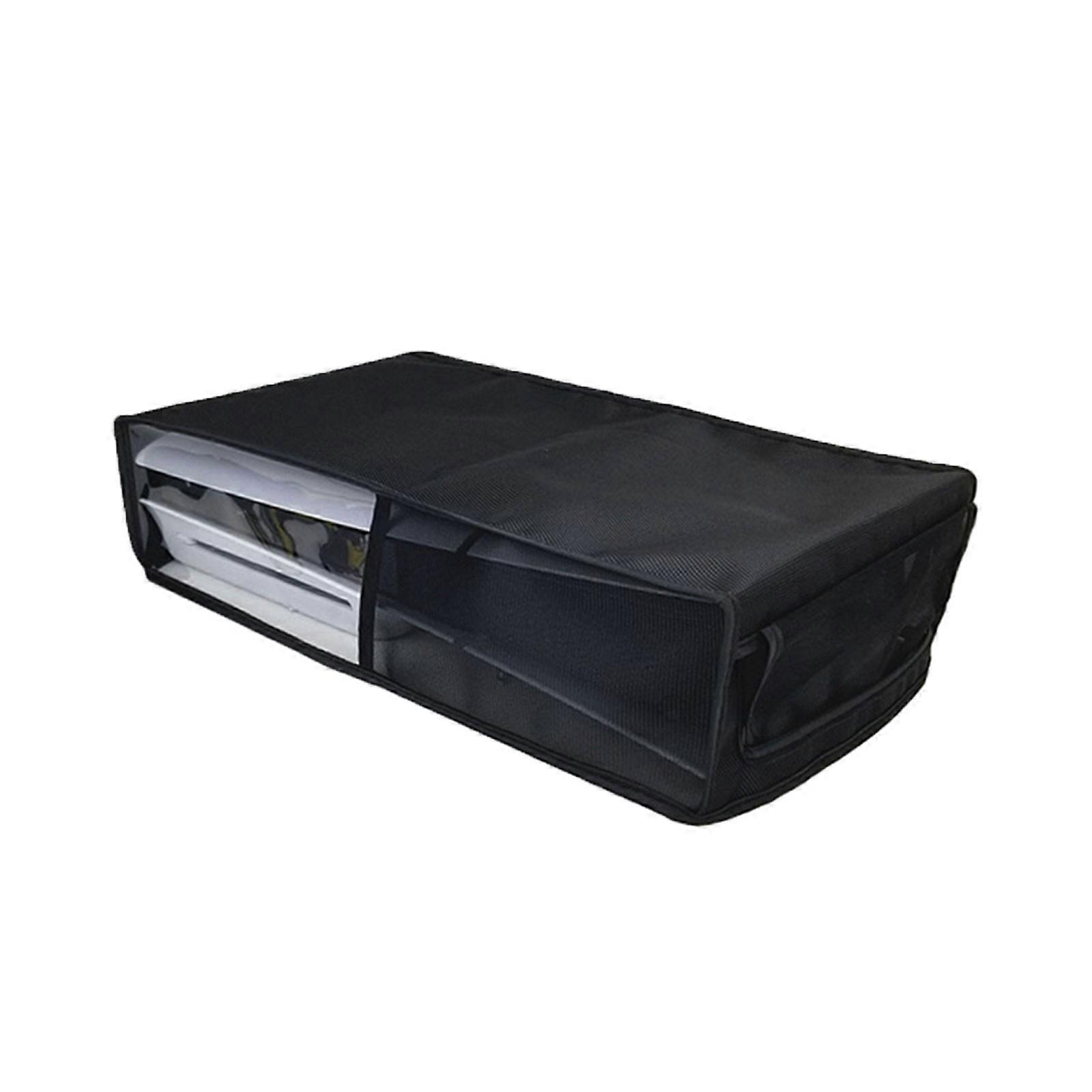 Protective Case Dustproof Sleeve for Digital & Disc Edition Vertical/Horizontal Protector Scratchproof Dust Guard  Black