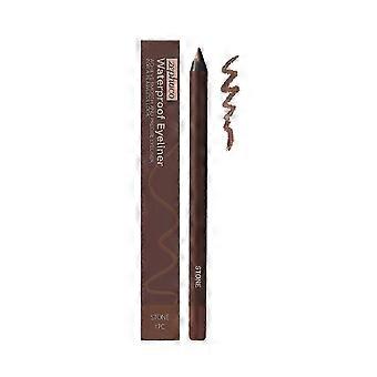 Wasserfester steinbrauner Eyeliner-Stift Langlebig, wischfest, natürliches Finish, einfach aufzutragen, schweiß- und ölbeständig für eine makellose Augendefinition den ganzen Tag über