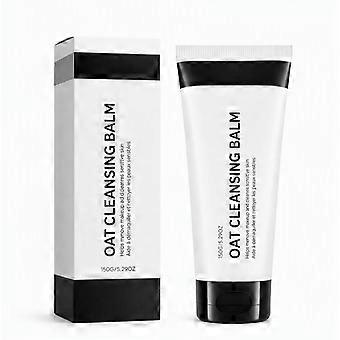 Baume nettoyant hydratant à l'avoine, nettoie la peau en profondeur, élimine le maquillage quotidien, convient à tous les types de peau 150 g