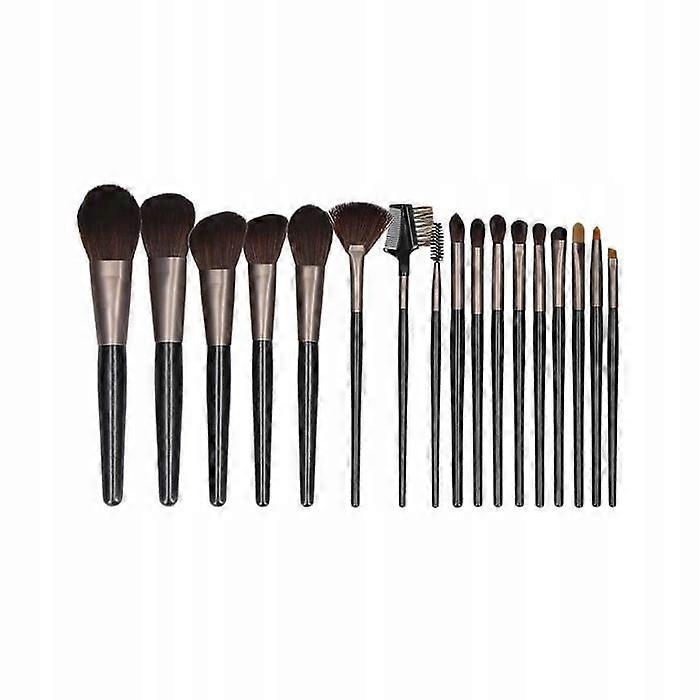 Makeup Brush Set Black ( 18 pcs )