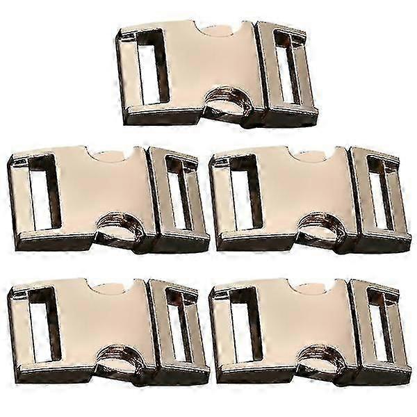 5 Pcs multifunctional metal buckle clothes backpack side release buckle