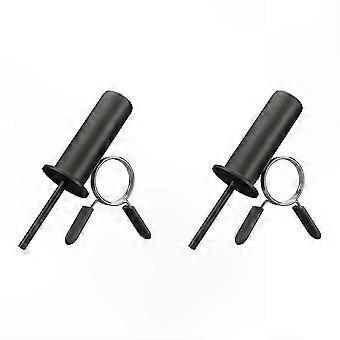For Strength Training & Gym Equipment, 2X 8mm Weight Stack Pins with Spring Clip Collar