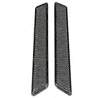 Reflectors for Street Glide Glide Road Glide Road Latch Covers Saddlebags Side Visibility 2014-2020(Black) bs