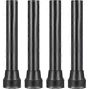 Conjunto de 4 acessórios para trampolim, com borracha antiderrapante e aço inoxidável, protetores de perna de substituição estáveis ​​para trampolim.