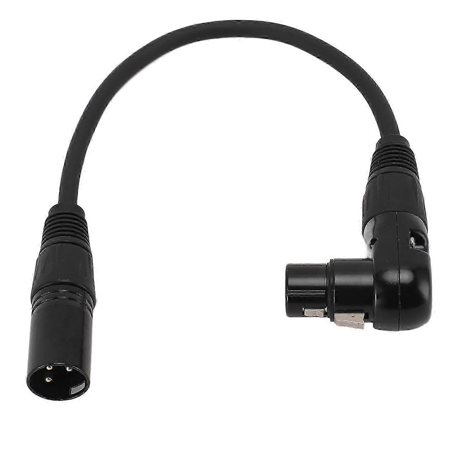 0.3m 90° XLR Adapter Cable