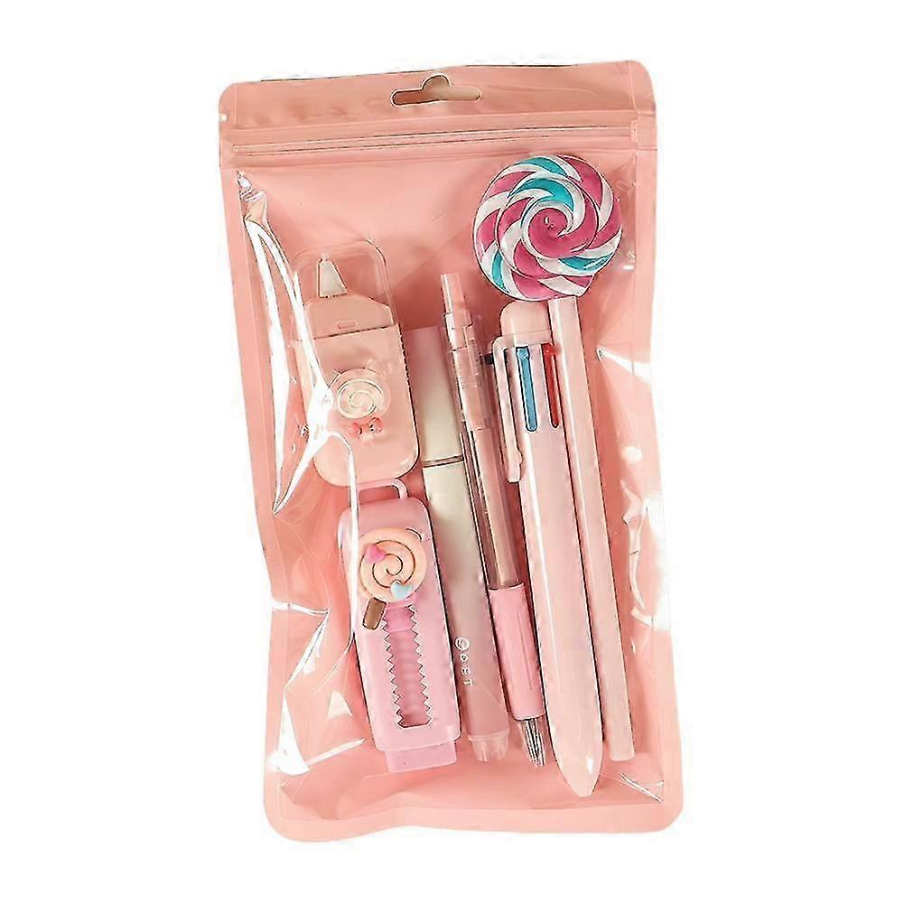 Candy Pastel 6-Pc Study Stationery Set
