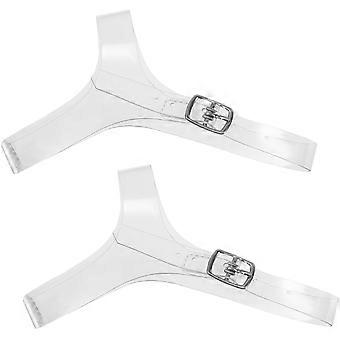 Anti-Slip Shoe Ankle Straps Transparent High Heels Straps 1Pair