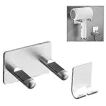 Aluminum Punch-Free Hair Dryer Rack