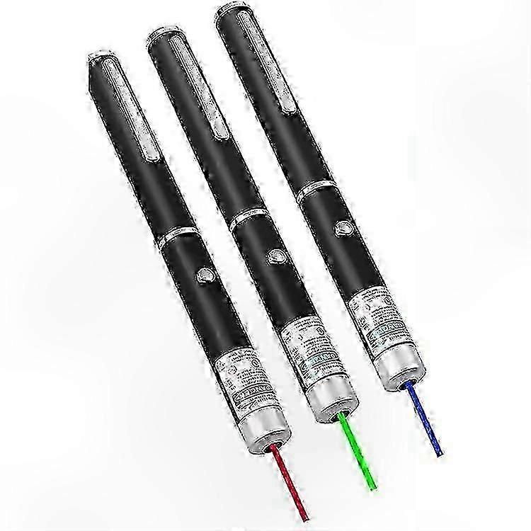 3-pack laser pointer toy compatible with indoor cats. Interactive cat hunter SI